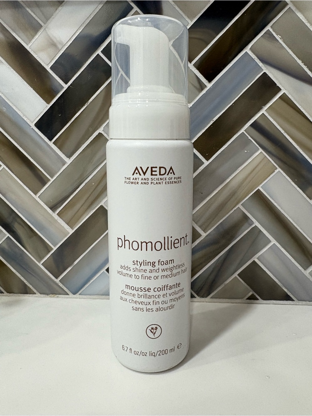AVEDA Phomollient Styling Foam 6.7 oz w/pump Bottle